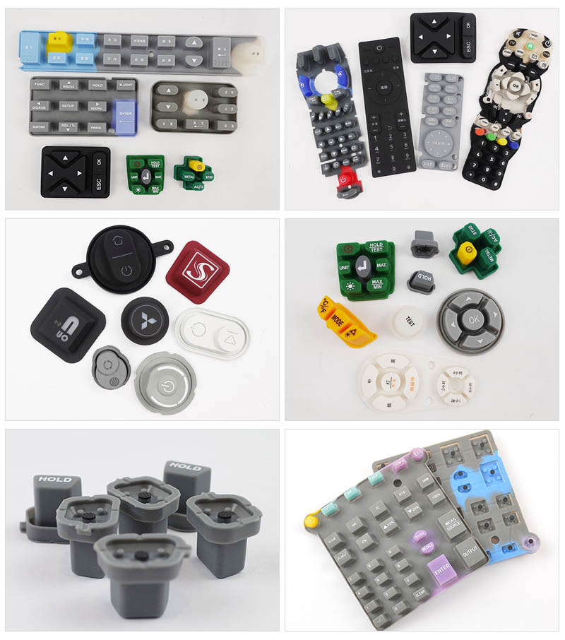 rubber button cap